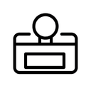 Минималистичная иконка честной системы начислений в биткоин кранах от компании Бакс Серро